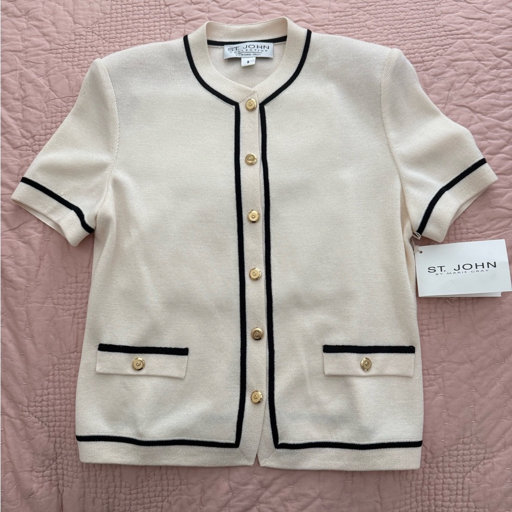 NEW St John Suit Top, size 2
